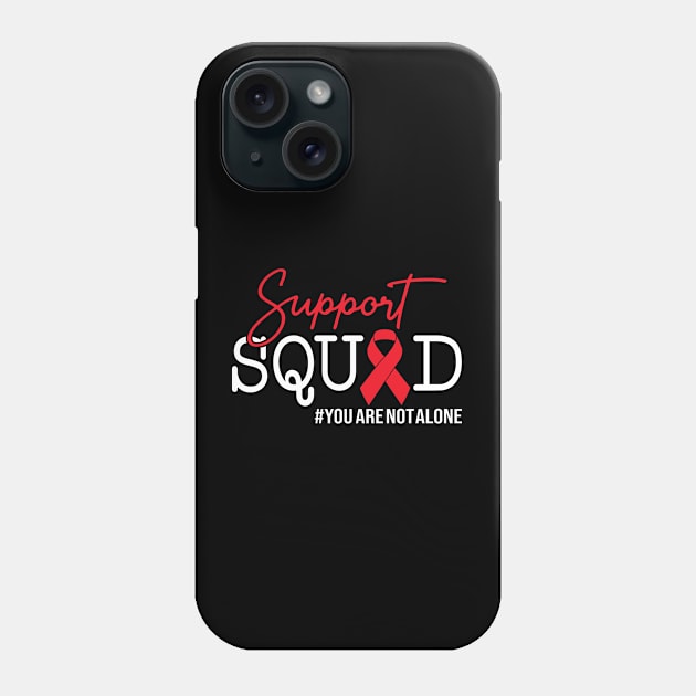 Awareness Support Squad Phone Case by Islla Workshop