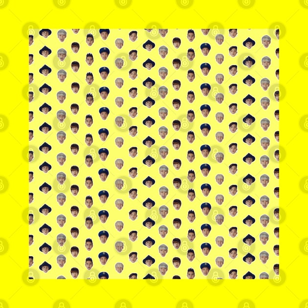 Block B pattern - Yellow. by Duckieshop