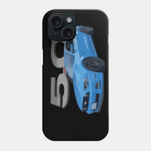 GRABBER BLUE MUSTANG GT S197 Phone Case