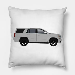 Gray SUV Tahoe Pillow