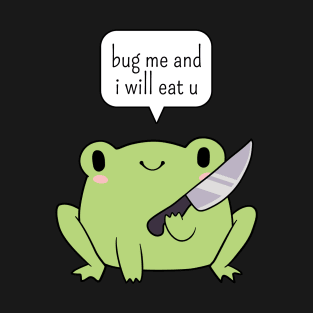 Cute frog with a knife T-Shirt