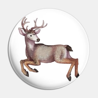 Cozy Mule Deer Pin