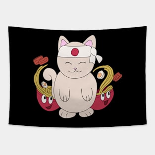 Ultimate Cat Ramen Tapestry