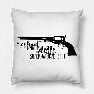 Wynonna Earp - Hunt & Kill Supernatural [Alternate] Pillow