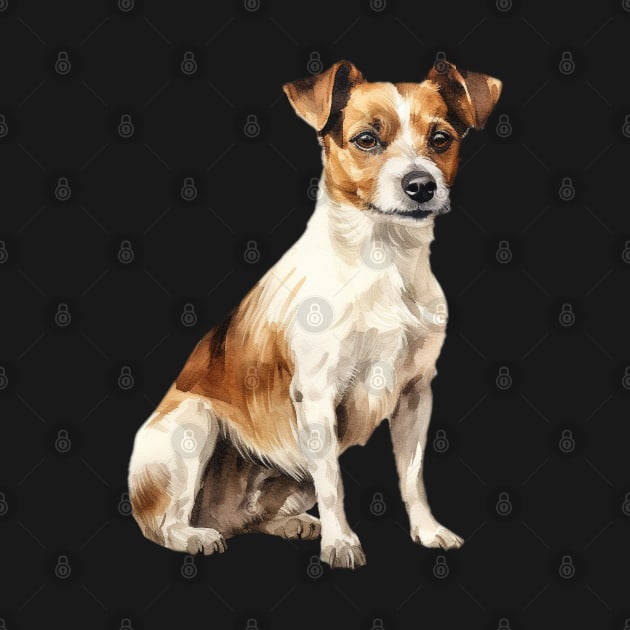 Jack Russel Terrier by DavidBriotArt