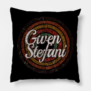 Gwen Stefani vintage design on top Pillow