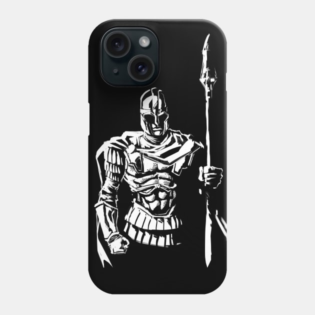 Late Antiquity Roman Soldier Phone Case by gavinmichelliart