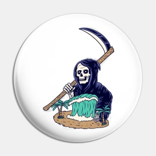 Grim Reaper Lord of the Waves Pin