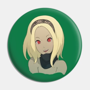 Gravity Rush - Kat Bust Pin