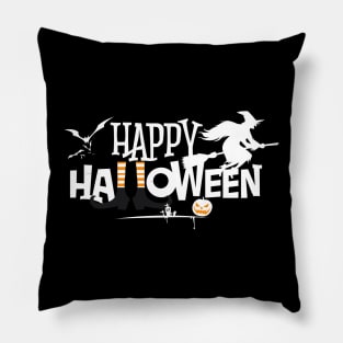 adult halloween - happy halloween Pillow