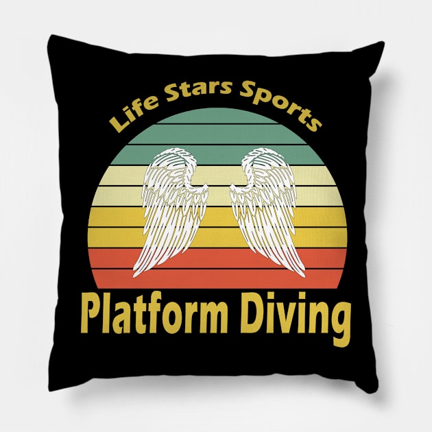 Sport Platform Diving Pillow by Wanda City