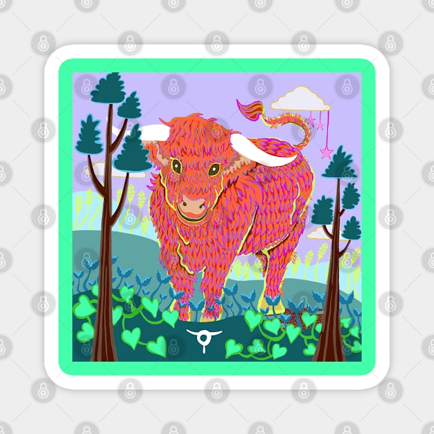 Taurus Magnet by Les Gentils