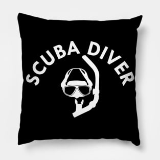 Scuba Diver Pillow