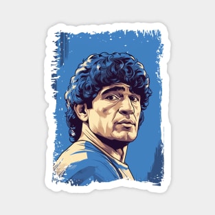 Diego Maradona Tribute Magnet