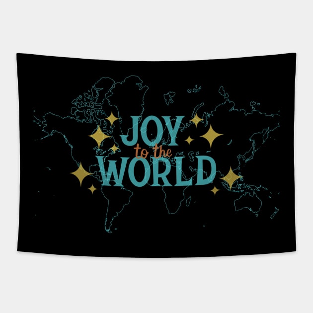 Joy to the World Tapestry by HALLSHOP