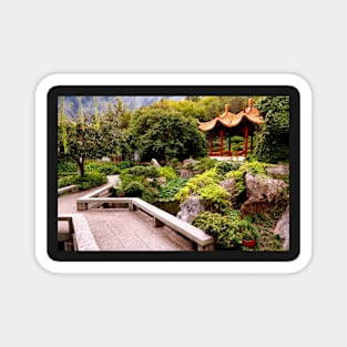 Chinese Garden Tranquility Magnet