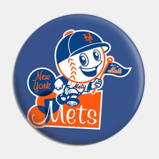 Lets Go Mets Pin