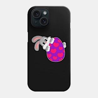 Rabbit Easter Easter egg Hearts Phone Case