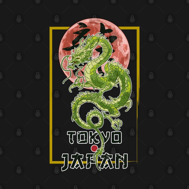 Dragon tokyo japon by PaperHead