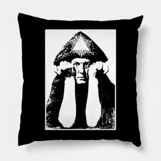 Aleister Crowley Vintage Pillow