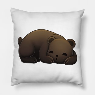 Cute Black Bear Pillow