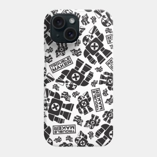 TroubleMaker Robot Pattern Phone Case