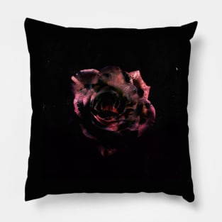 Dark floral #6 Pillow