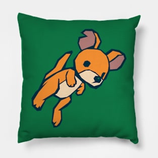 Kangaroos: Jumping Through Life With Joy! Pillow