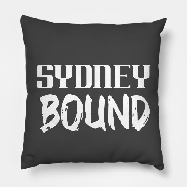 Sydney holiday. Perfect present for mother dad father friend him or her Pillow by SerenityByAlex