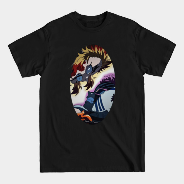 Discover akaza vs rengoku - Rengoku - T-Shirt