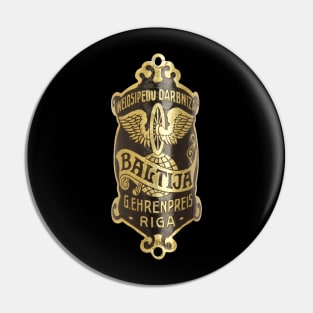 G. Ērenpreis Bicycle Factory Pin