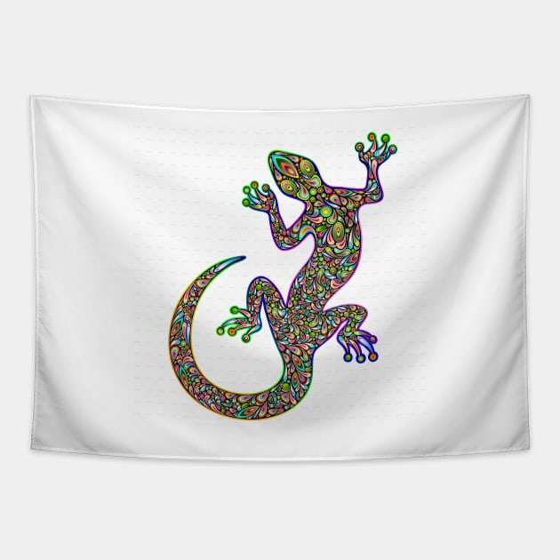 Gecko Tapestry by lateee