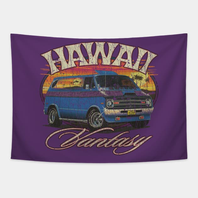 Hawaii Vantasy 1976 Tapestry by JCD666