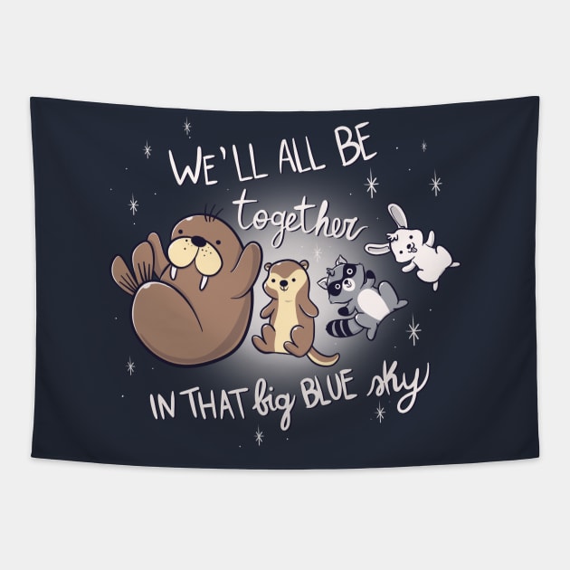 Together Tapestry by Freecheese