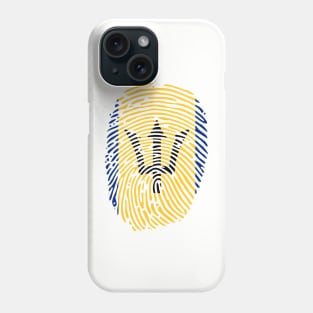 BARBADOS FINGER PRINT - Phone Case