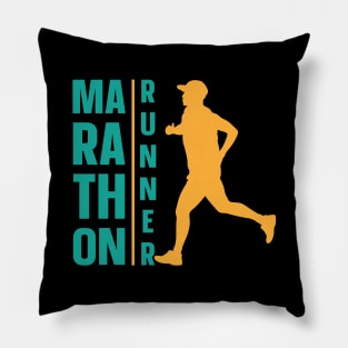 Marathon Runner Pillow