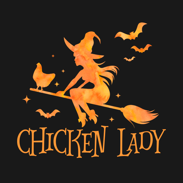 Chicken Lady - Halloween Shirt Halloween Shirt Happy Halloween T-Shirts by nhatvv