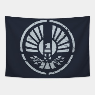 Panem Peacekeepers logo Tapestry