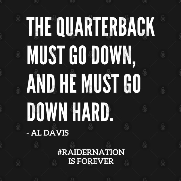 Famous Al Davis Quarterback Quote by capognad