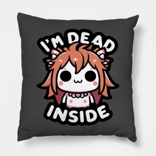 Dead Inside Pillow