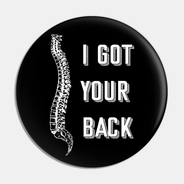 I've Got Your Back Pin by Geektopia