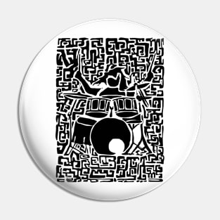 Drummer Pin