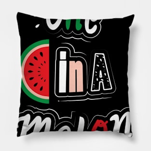 One In A Melon Summer Gift Pillow