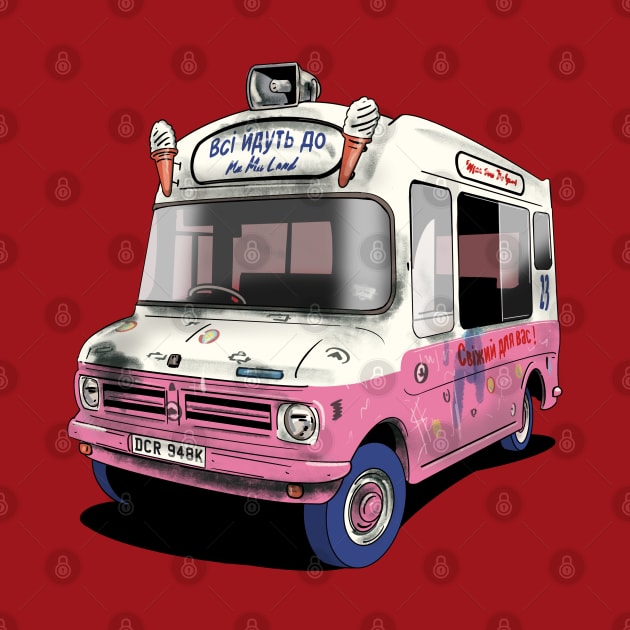 KLF Ice Cream Van by Webazoot