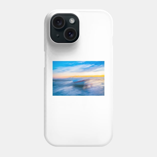 Colorful fun evoking coastal morning light intriguing impressionist style image Phone Case by brians101