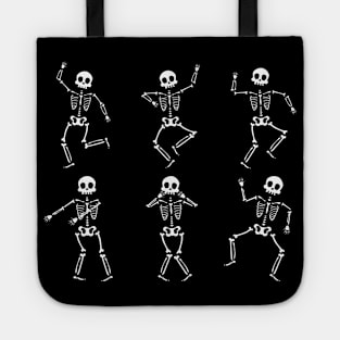 Dancing Skeleton Tote