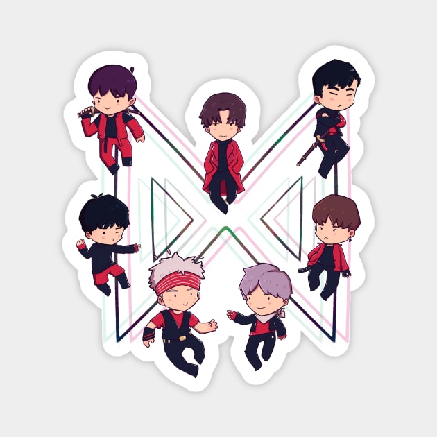 Monsta X Magnet by Susto