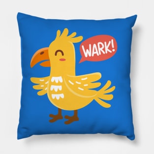 Wark! Pillow