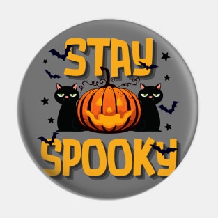 Cute Stay Spooky For Halloween Pin