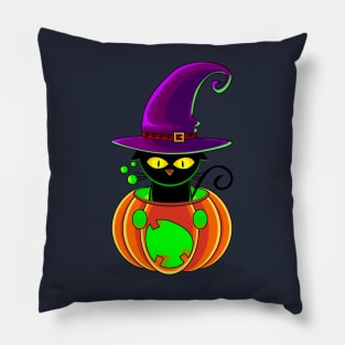 Halloween Cat Pillow